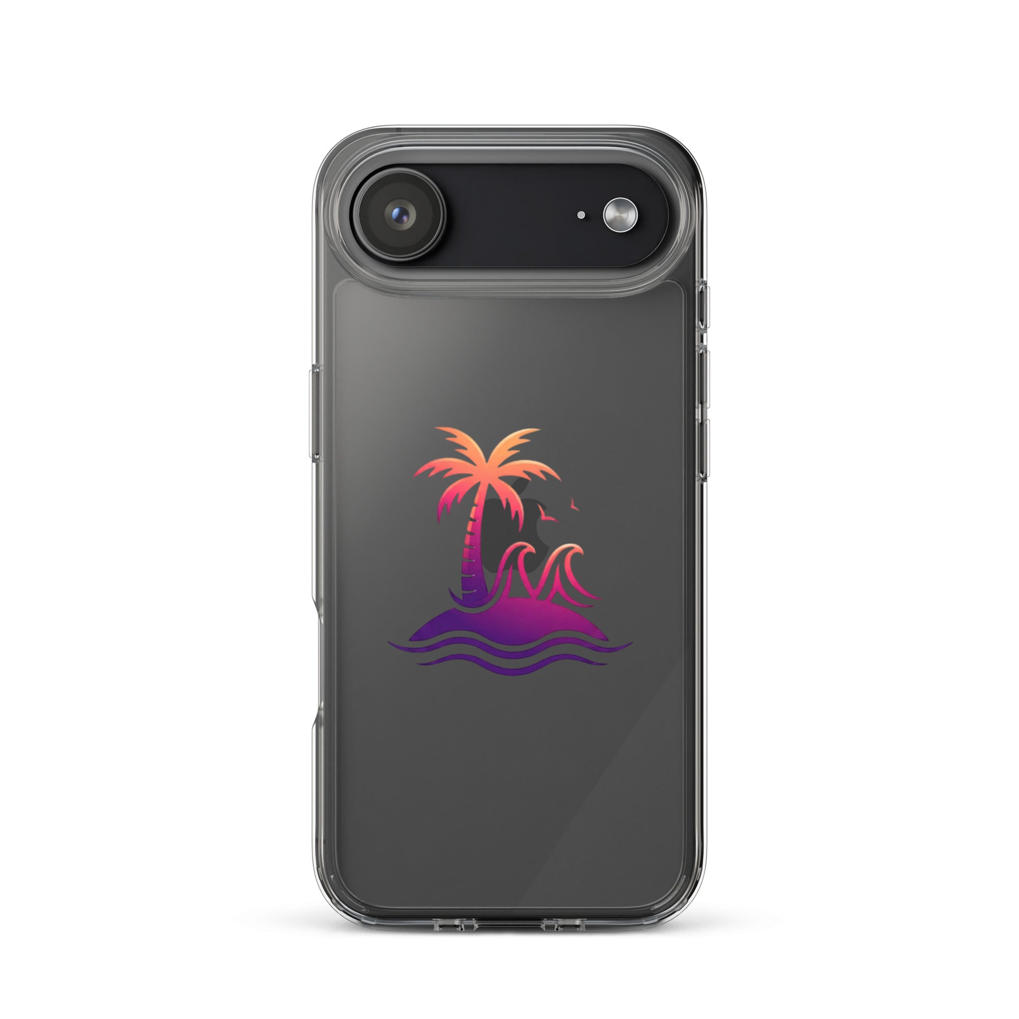 Togethermess Gradient Logo Clear Case for iPhone official Jeff and Jordan merch