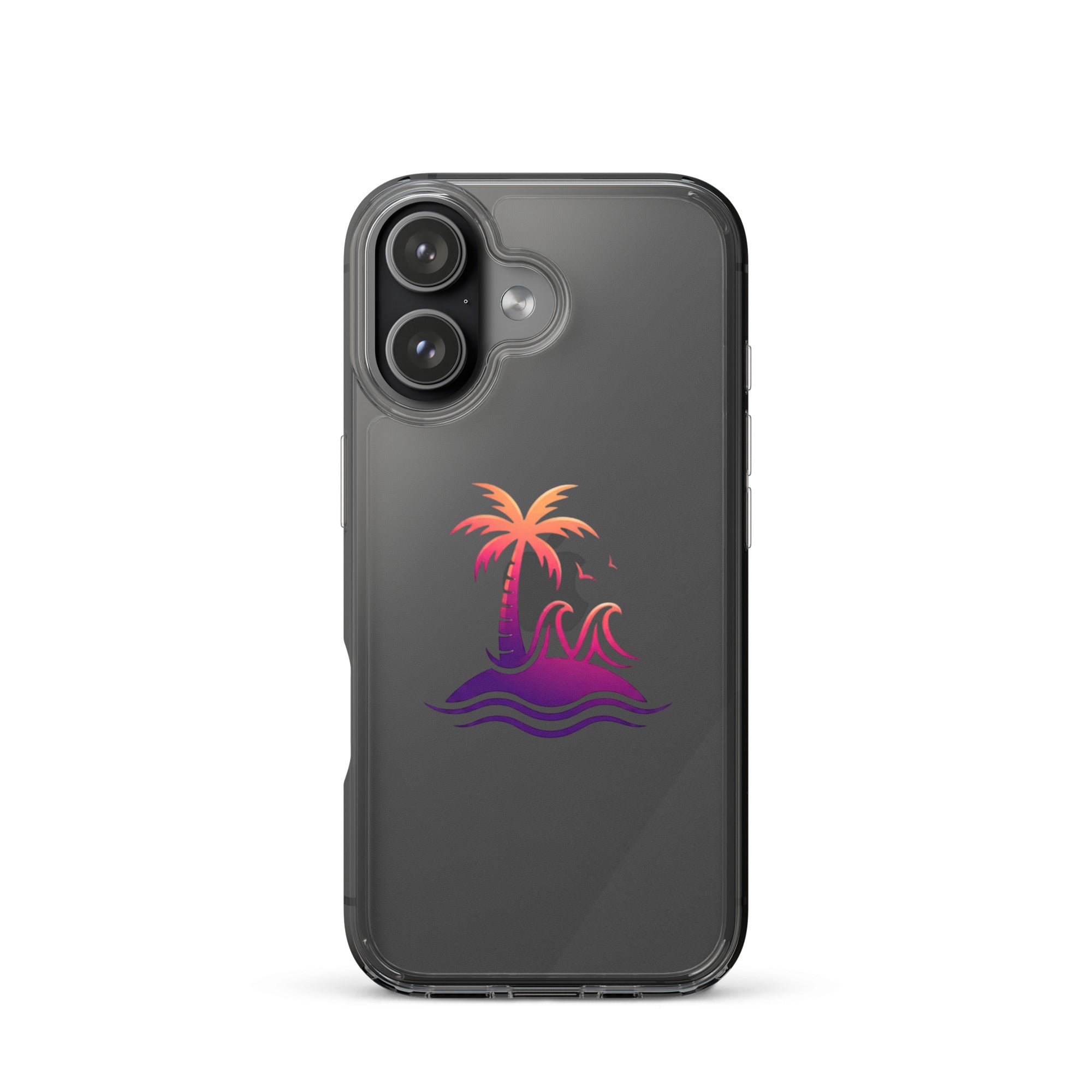 Togethermess Gradient Logo Clear Case for iPhone official Jeff and Jordan merch