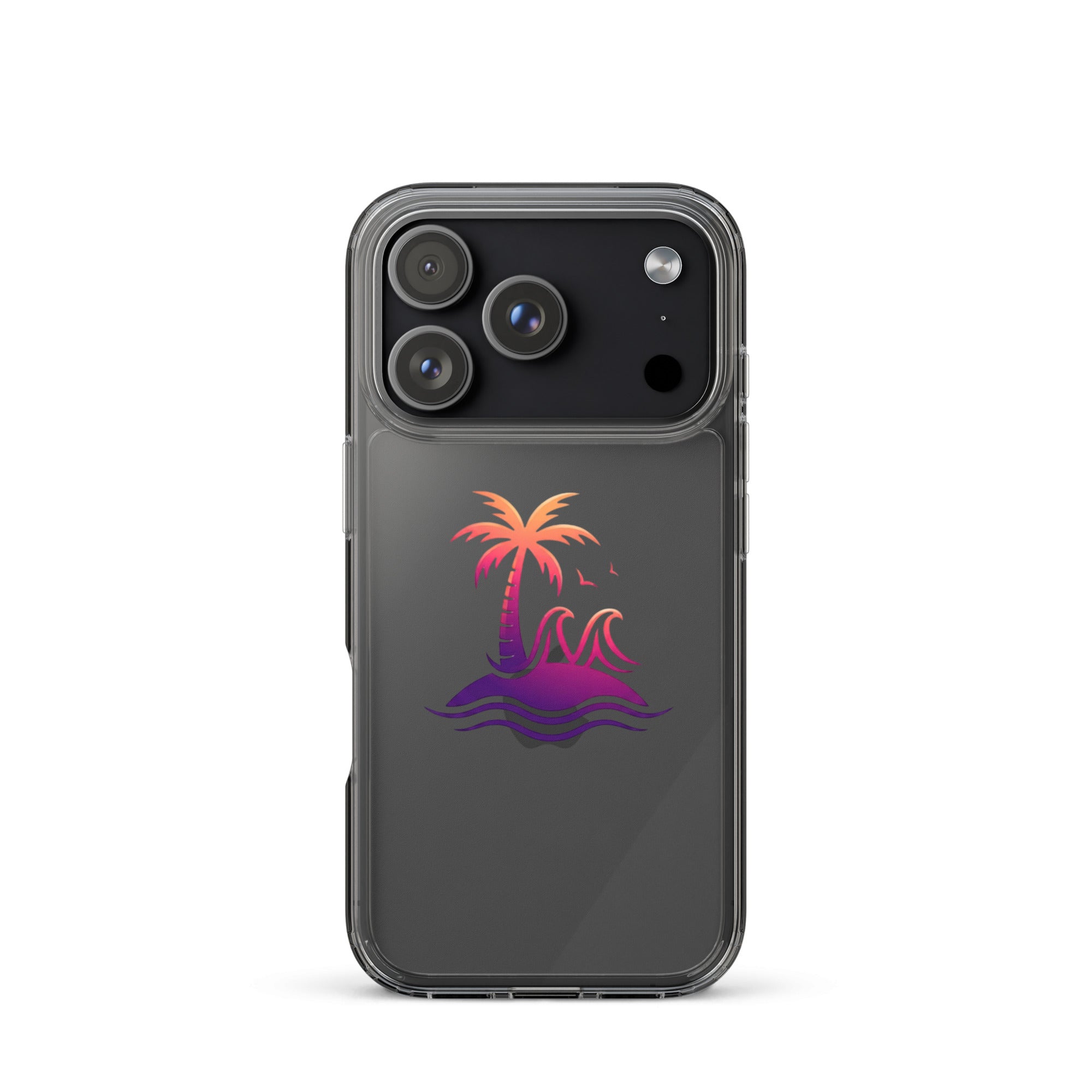 Togethermess Gradient Logo Clear Case for iPhone official Jeff and Jordan merch