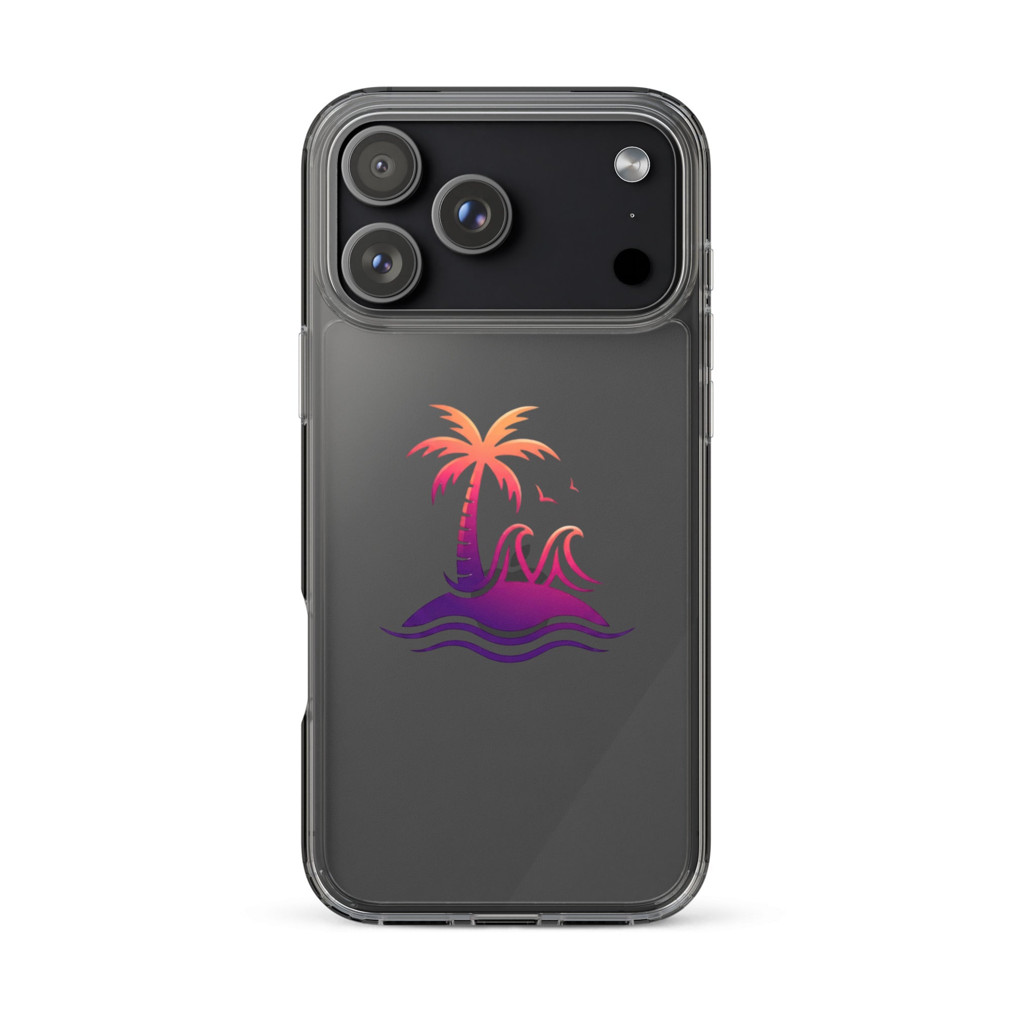 Togethermess Gradient Logo Clear Case for iPhone official Jeff and Jordan merch