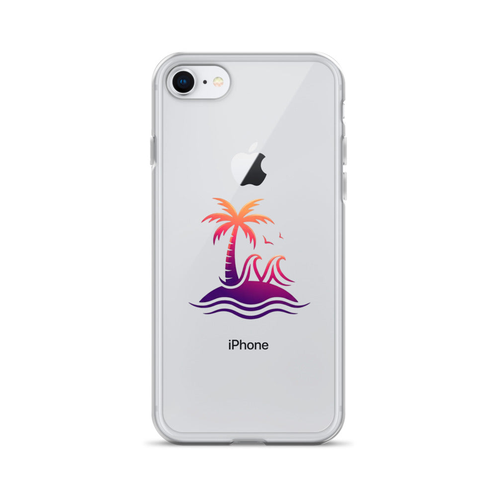 Togethermess Gradient Logo Clear Case for iPhone official Jeff and Jordan merch
