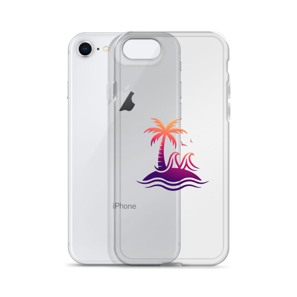 Togethermess Gradient Logo Clear Case for iPhone official Jeff and Jordan merch