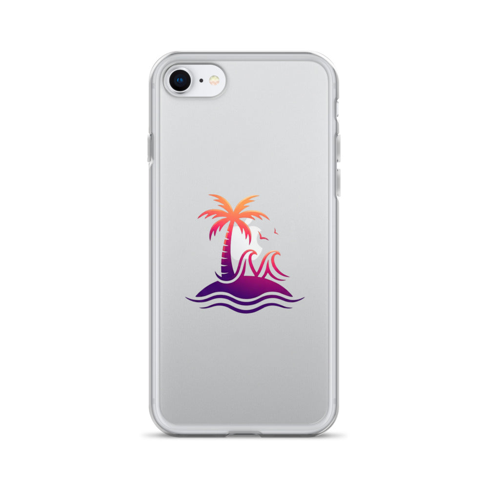 Togethermess Gradient Logo Clear Case for iPhone official Jeff and Jordan merch