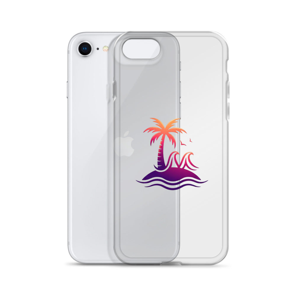 Togethermess Gradient Logo Clear Case for iPhone official Jeff and Jordan merch