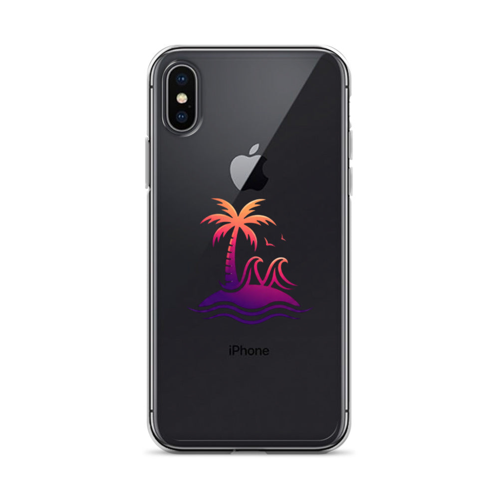 Togethermess Gradient Logo Clear Case for iPhone official Jeff and Jordan merch