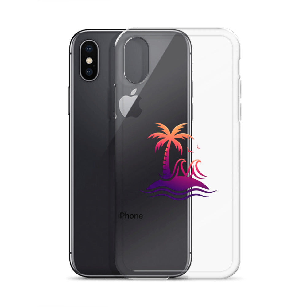 Togethermess Gradient Logo Clear Case for iPhone official Jeff and Jordan merch