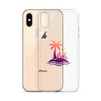 Togethermess Gradient Logo Clear Case for iPhone official Jeff and Jordan merch