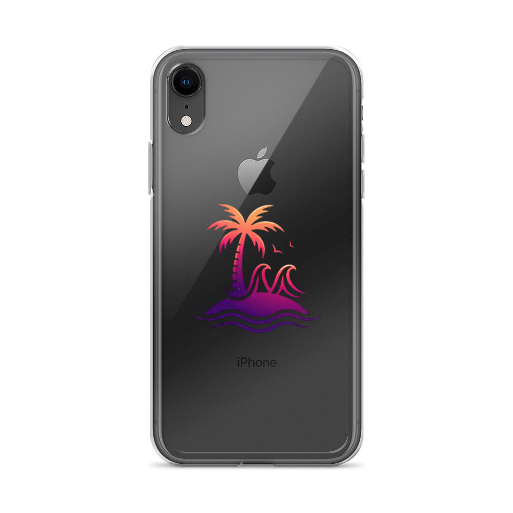 Togethermess Gradient Logo Clear Case for iPhone official Jeff and Jordan merch
