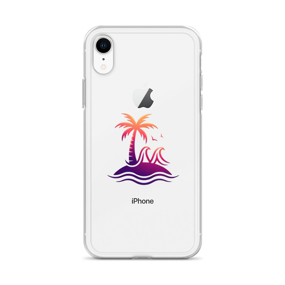 Togethermess Gradient Logo Clear Case for iPhone official Jeff and Jordan merch