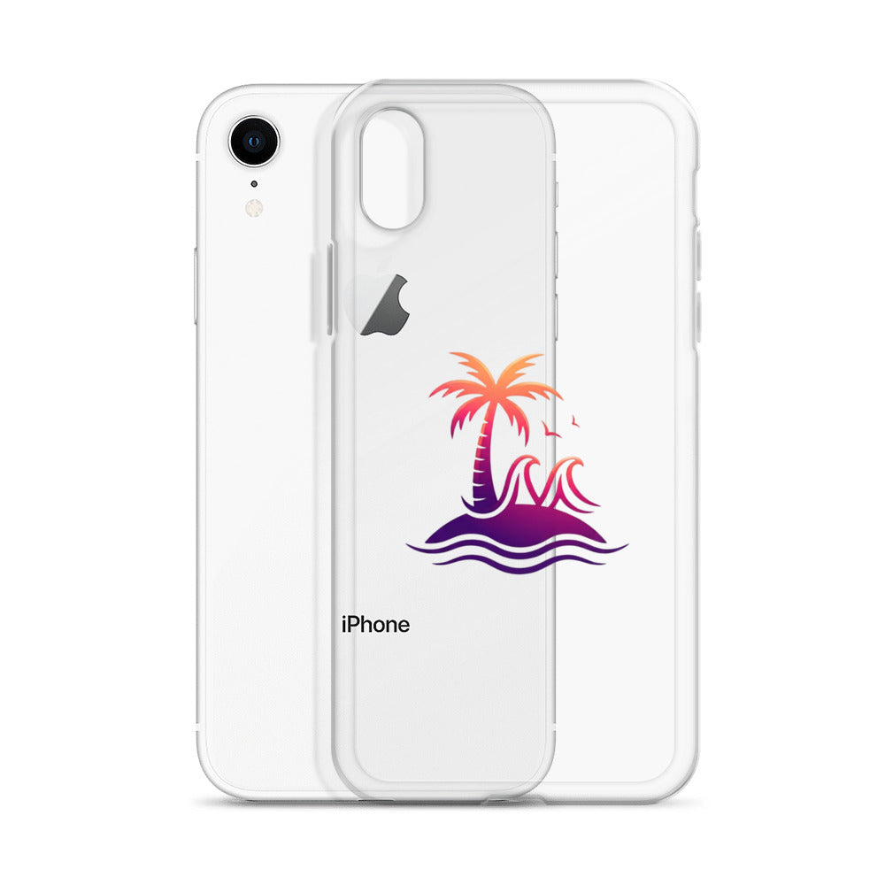 Togethermess Gradient Logo Clear Case for iPhone official Jeff and Jordan merch