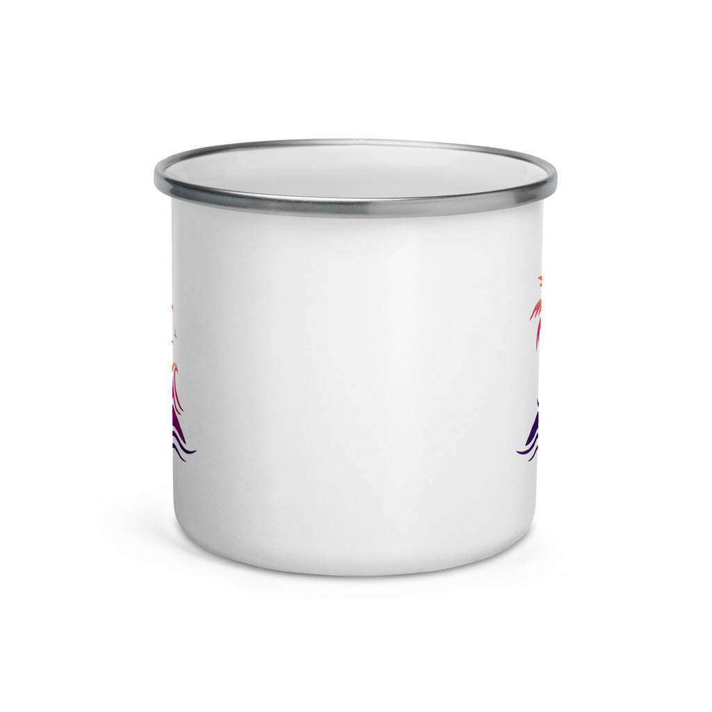 Togethermess Gradient Logo Enamel Mug official Jeff and Jordan merch