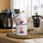 Togethermess Gradient Logo Enamel Mug official Jeff and Jordan merch