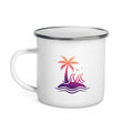 Togethermess Gradient Logo Enamel Mug official Jeff and Jordan merch