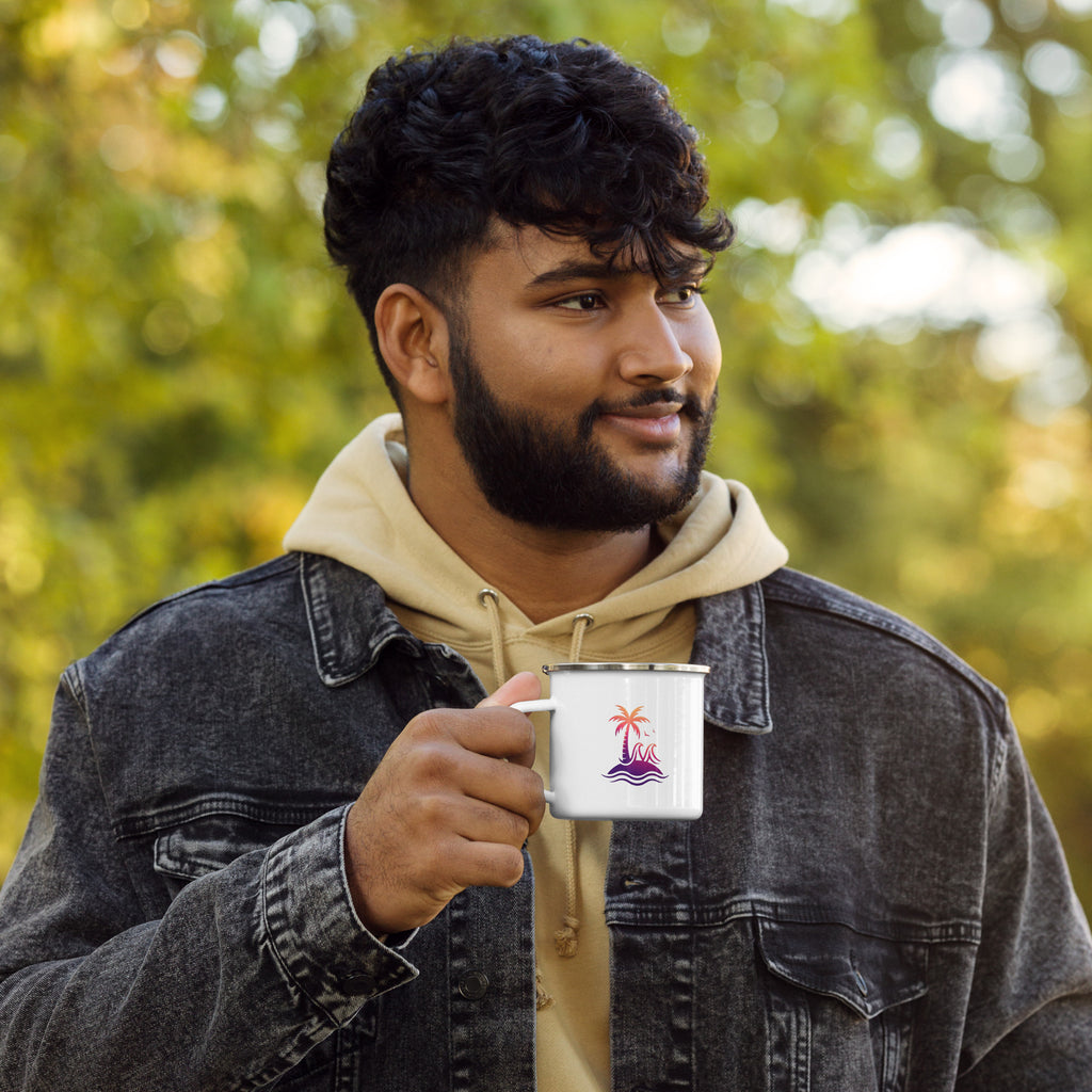 Togethermess Gradient Logo Enamel Mug official Jeff and Jordan merch