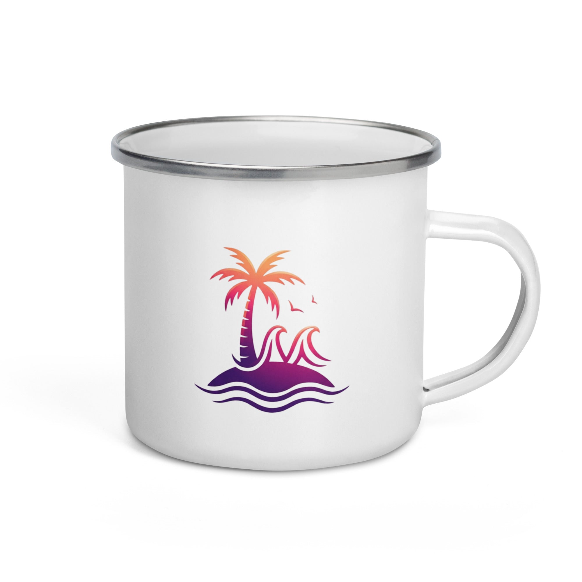 Togethermess Gradient Logo Enamel Mug official Jeff and Jordan merch