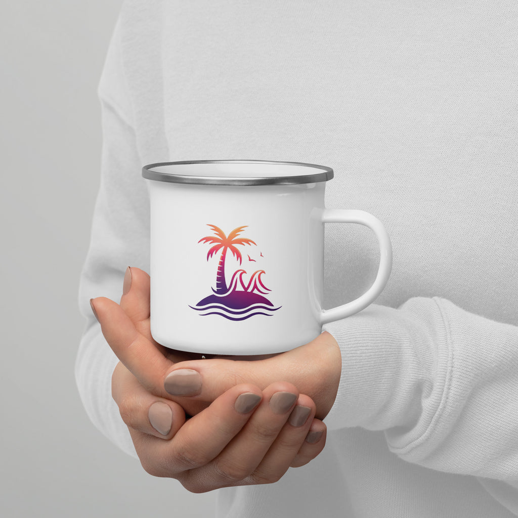 Togethermess Gradient Logo Enamel Mug official Jeff and Jordan merch