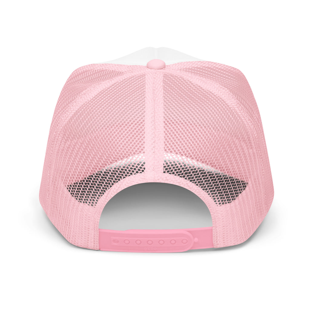 Togethermess Gradient Logo Pink Trucker Hat official Jeff and Jordan merch