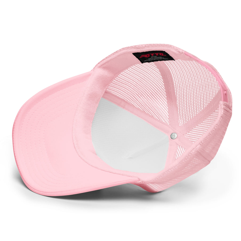 Togethermess Gradient Logo Pink Trucker Hat official Jeff and Jordan merch