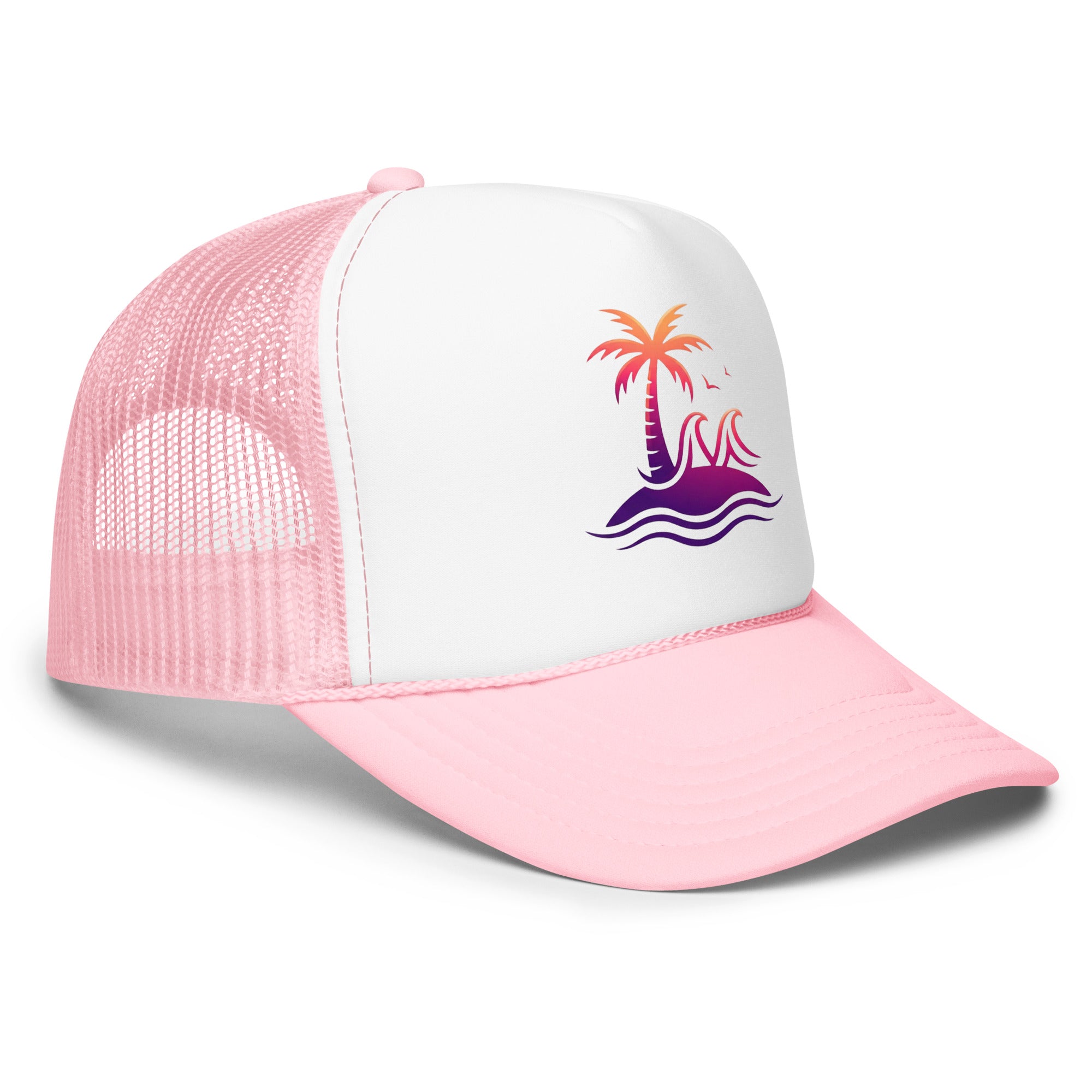 Togethermess Gradient Logo Pink Trucker Hat official Jeff and Jordan merch