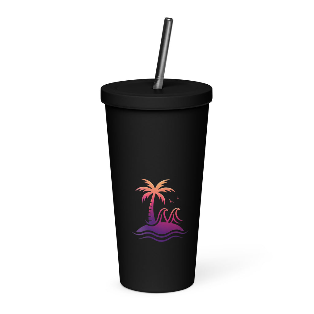 Togethermess Gradient Logo Insulated Tumbler With Straw official Jeff and Jordan merch