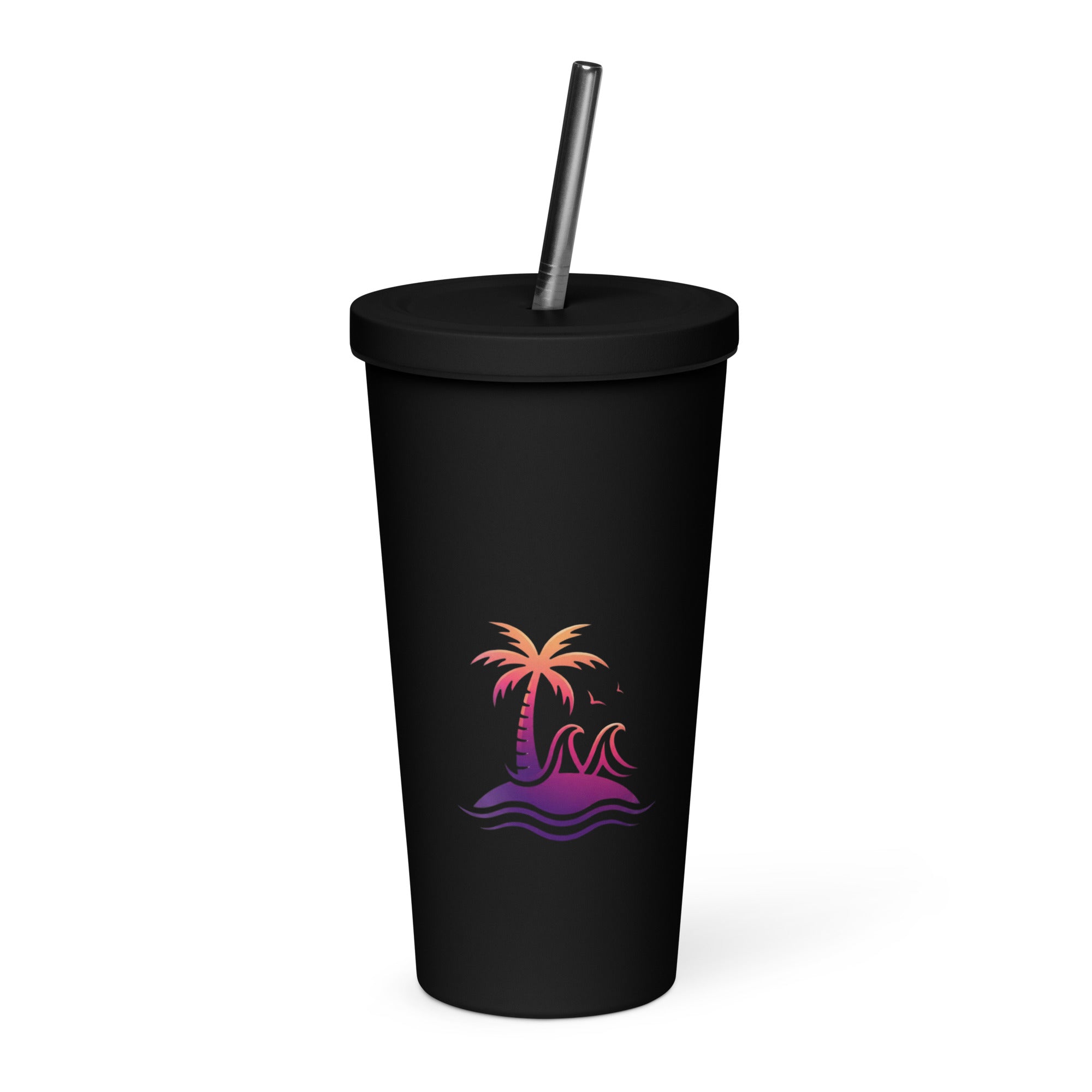 Togethermess Gradient Logo Insulated Tumbler With Straw official Jeff and Jordan merch