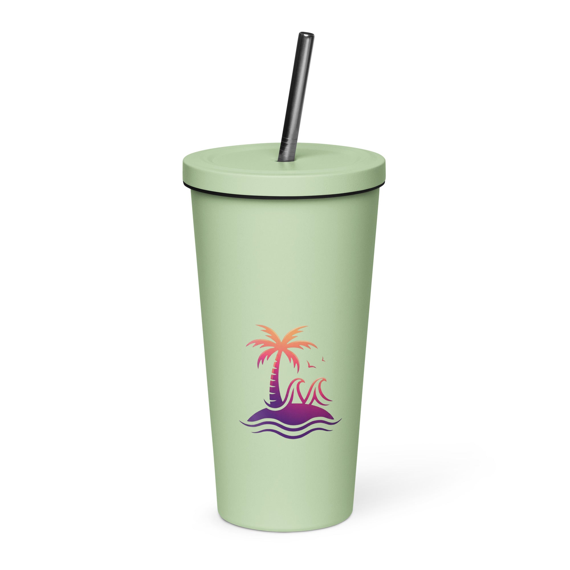 Togethermess Gradient Logo Insulated Tumbler With Straw official Jeff and Jordan merch