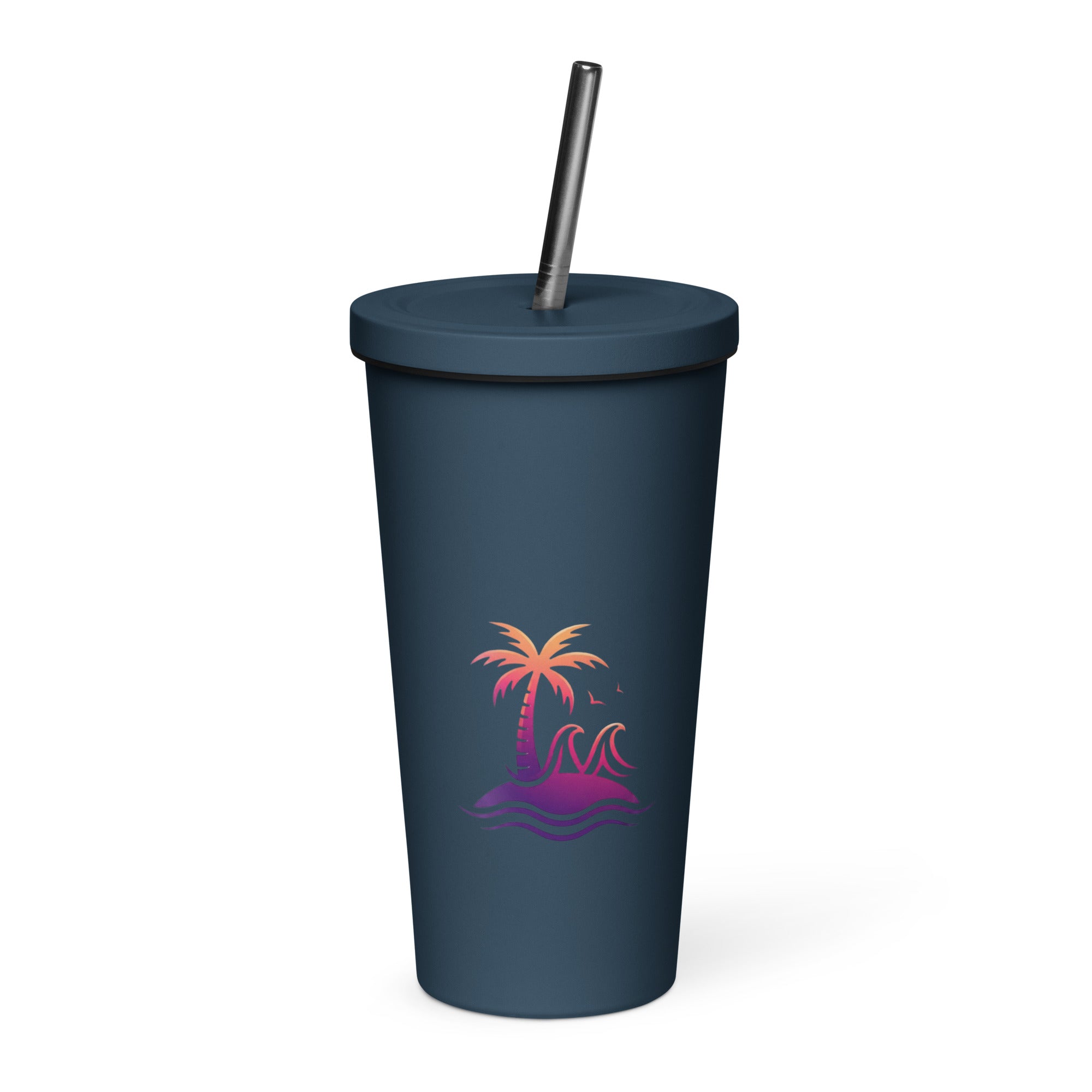 Togethermess Gradient Logo Insulated Tumbler With Straw official Jeff and Jordan merch