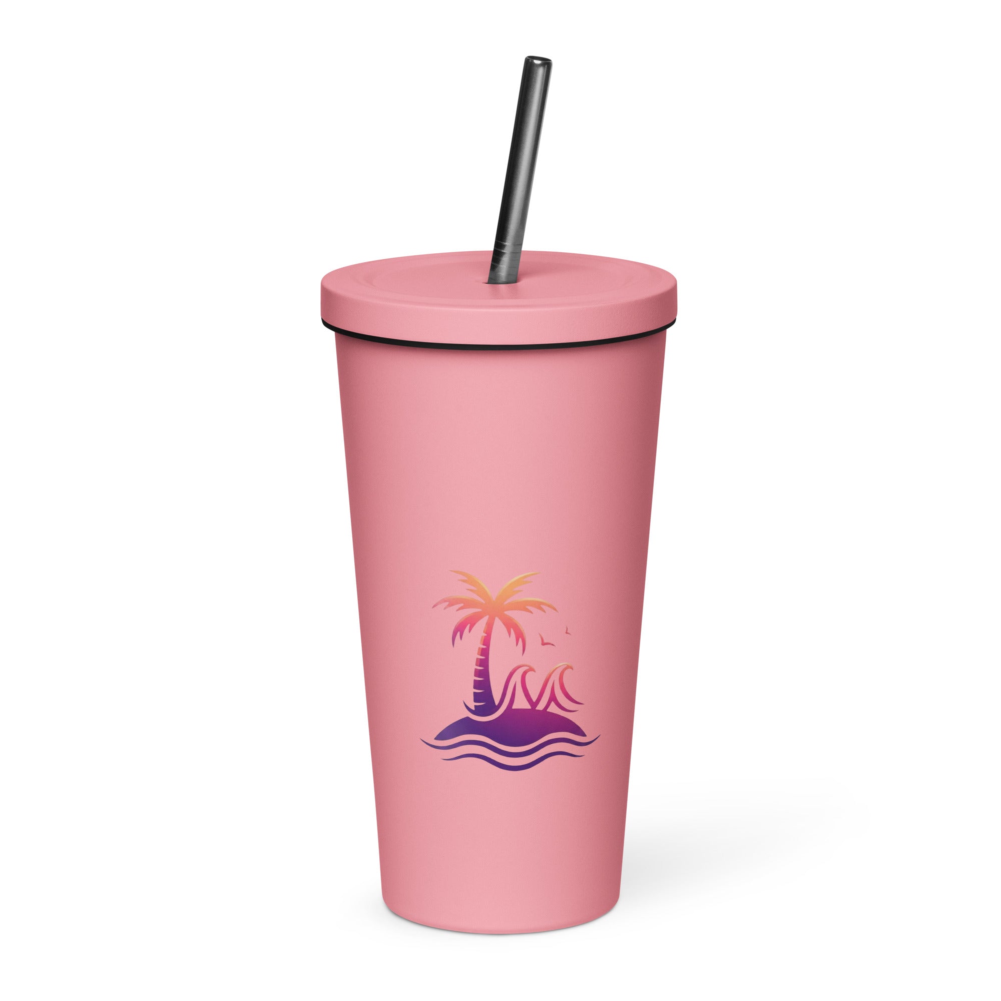 Togethermess Gradient Logo Insulated Tumbler With Straw official Jeff and Jordan merch