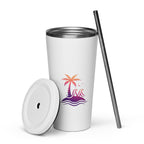 Togethermess Gradient Logo Insulated Tumbler With Straw official Jeff and Jordan merch