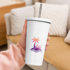 Togethermess Gradient Logo Insulated Tumbler With Straw official Jeff and Jordan merch