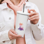 Togethermess Gradient Logo Insulated Tumbler With Straw official Jeff and Jordan merch