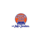 Couch Jury Vinyl Sticker official Jeff and Jordan merch