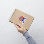 Couch Jury Vinyl Sticker official Jeff and Jordan merch