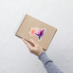 Togethermess gradient logo vinyl sticker official Jeff and Jordan merch