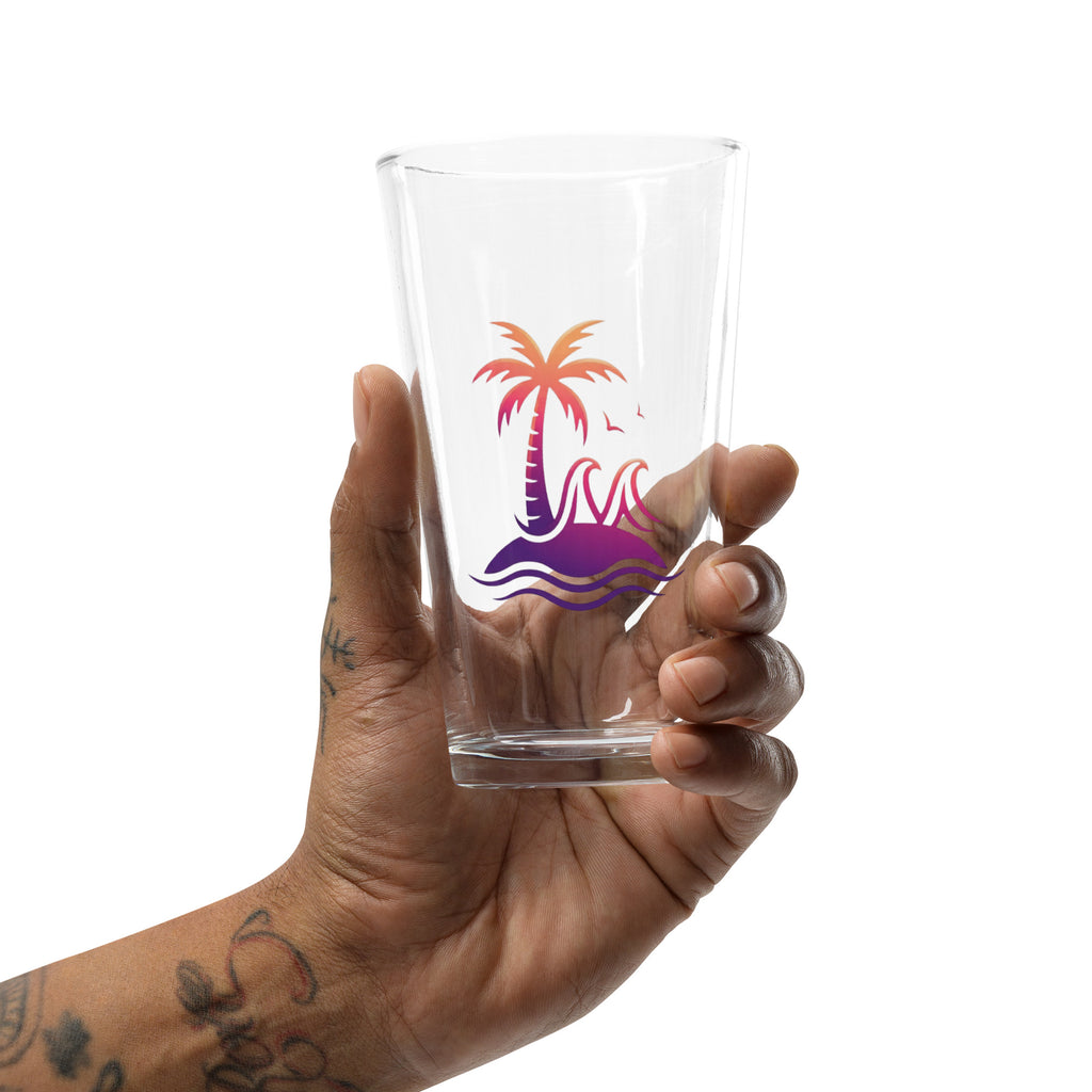 Togethermess Gradient Logo Shaker Pint Glass official Jeff and Jordan merch