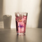 Togethermess Gradient Logo Shaker Pint Glass official Jeff and Jordan merch
