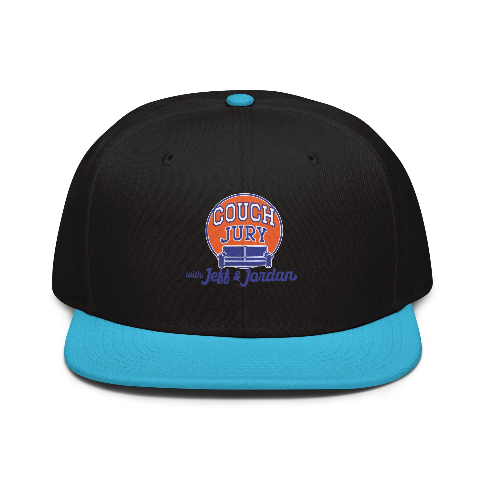 Couch Jury Snapback Hat official Jeff and Jordan merch