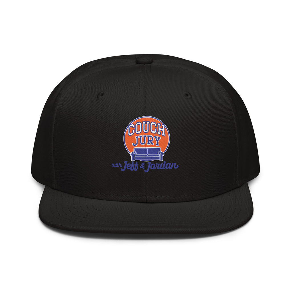 Couch Jury Snapback Hat official Jeff and Jordan merch
