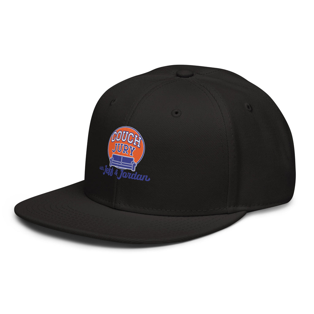 Couch Jury Snapback Hat official Jeff and Jordan merch