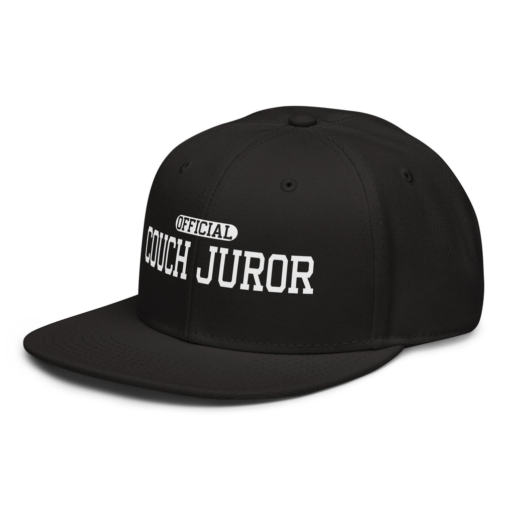 Official Couch Juror Snapback Hat official Jeff and Jordan merch