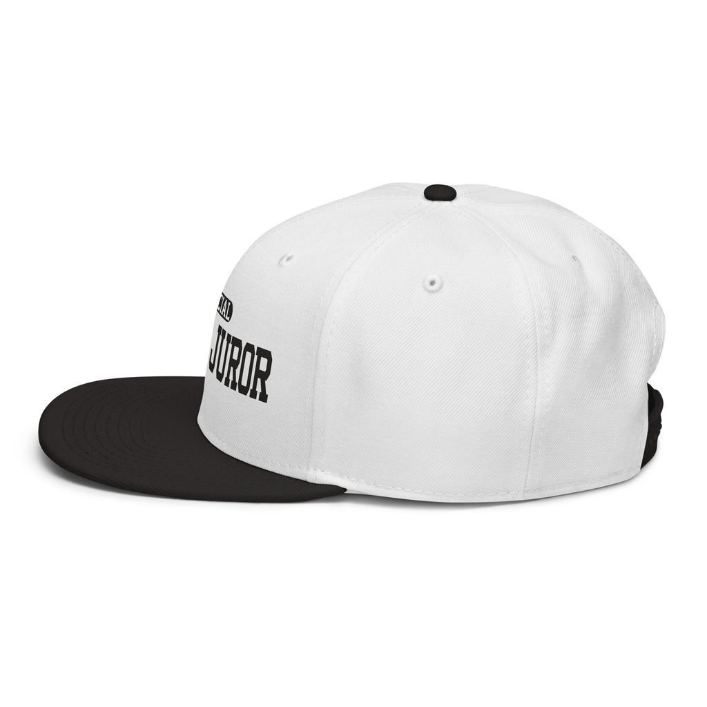 Official Couch Juror Snapback Hat official Jeff and Jordan merch