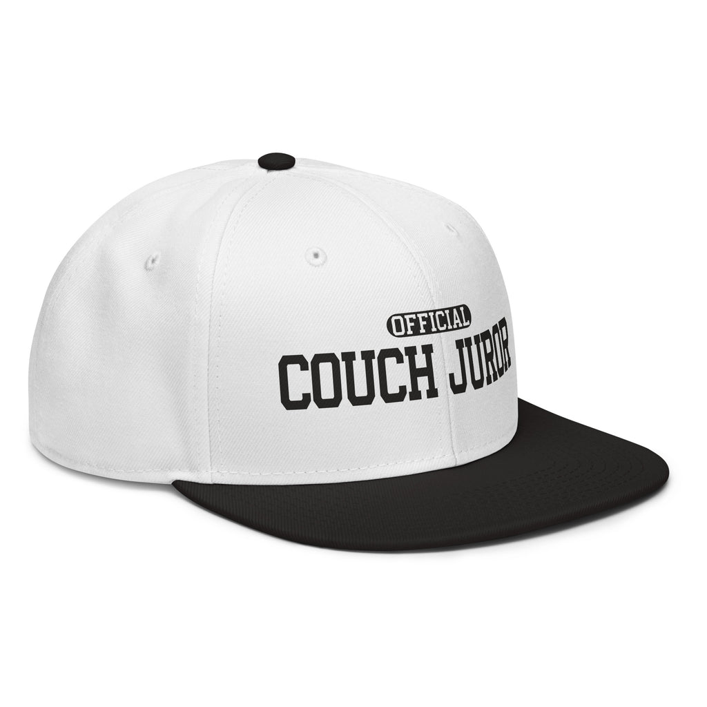 Official Couch Juror Snapback Hat official Jeff and Jordan merch