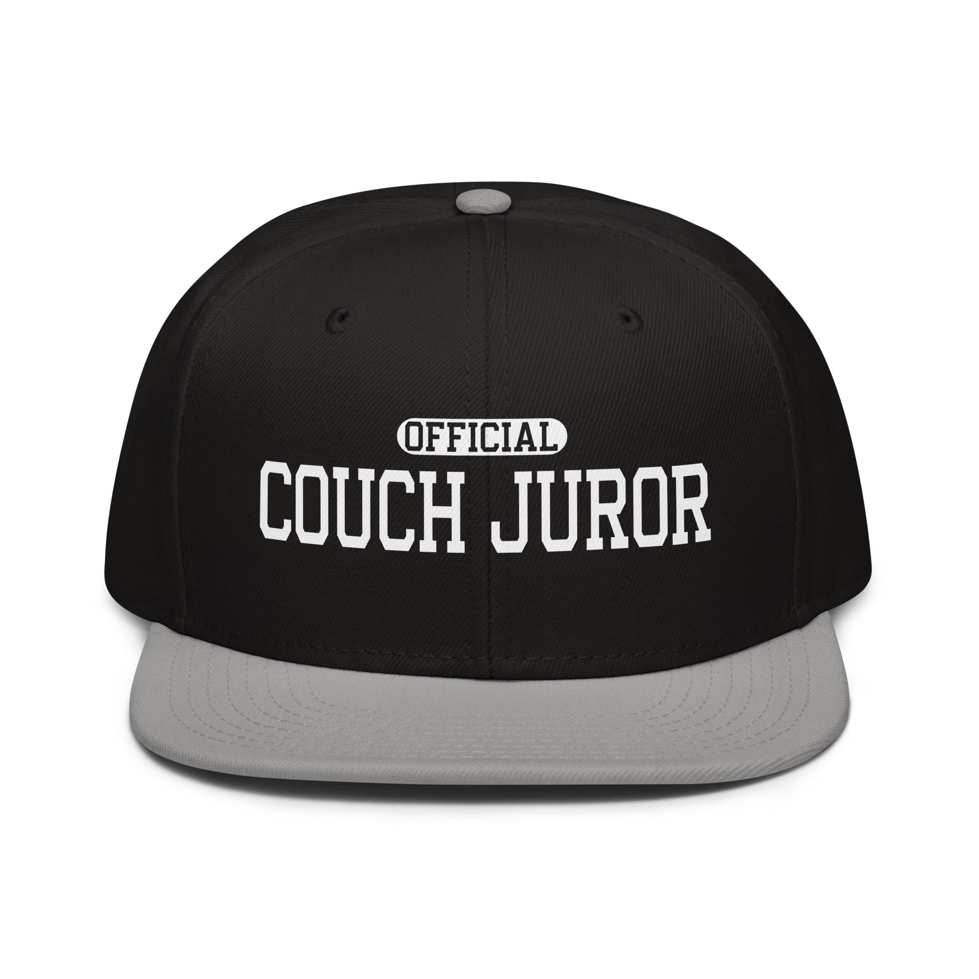 Official Couch Juror Snapback Hat official Jeff and Jordan merch