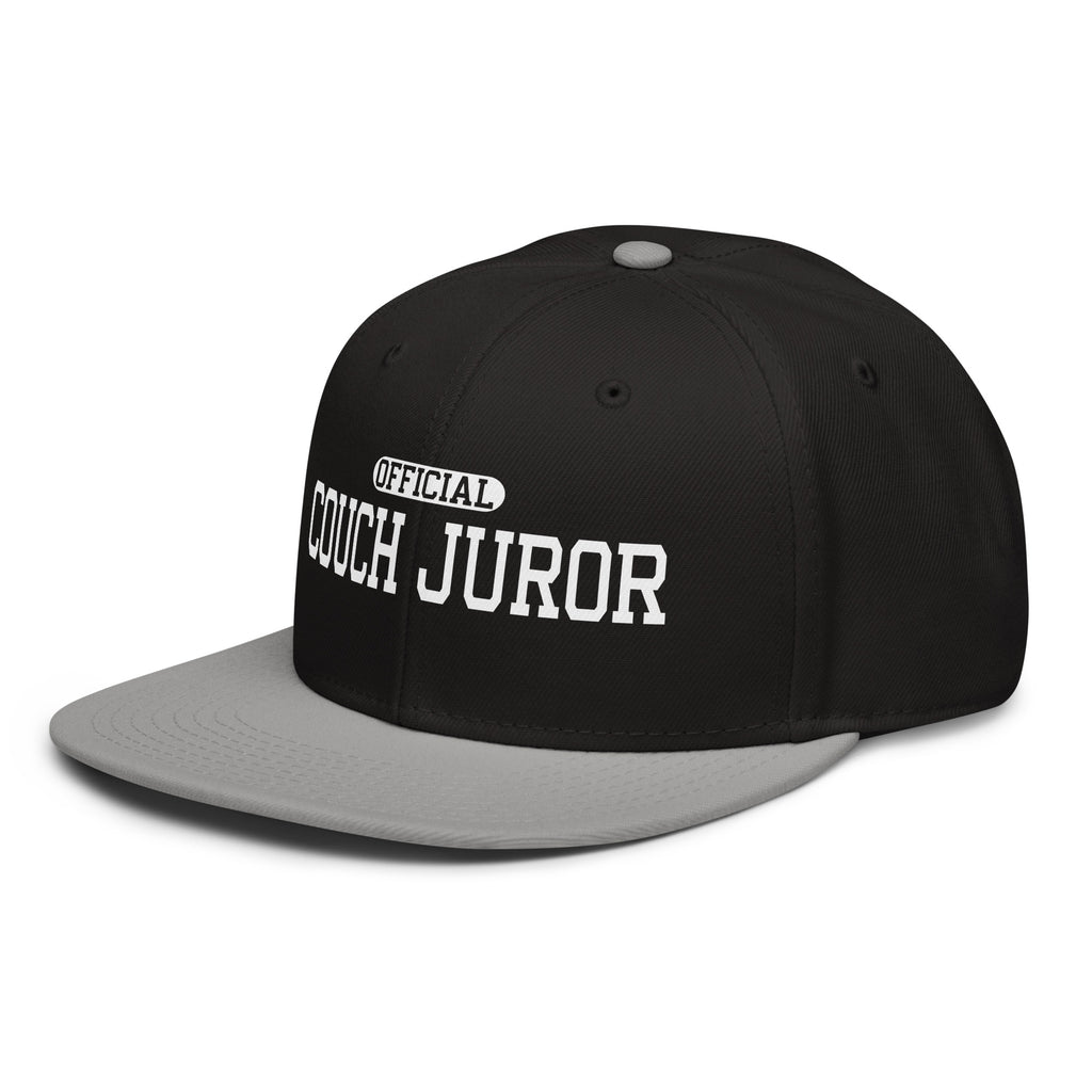 Official Couch Juror Snapback Hat official Jeff and Jordan merch