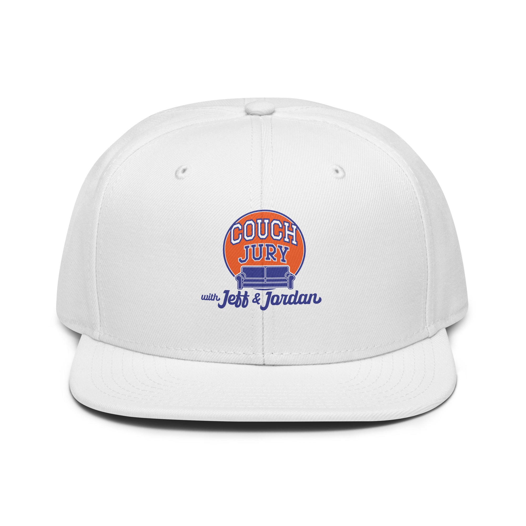 Couch Jury Snapback Hat official Jeff and Jordan merch