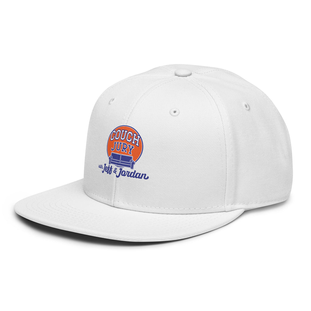 Couch Jury Snapback Hat official Jeff and Jordan merch