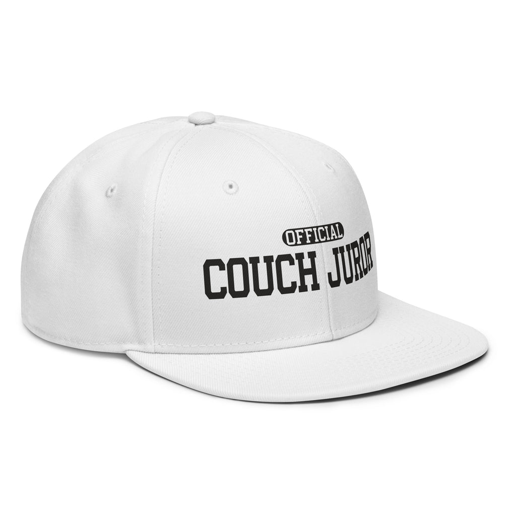 Official Couch Juror Snapback Hat official Jeff and Jordan merch