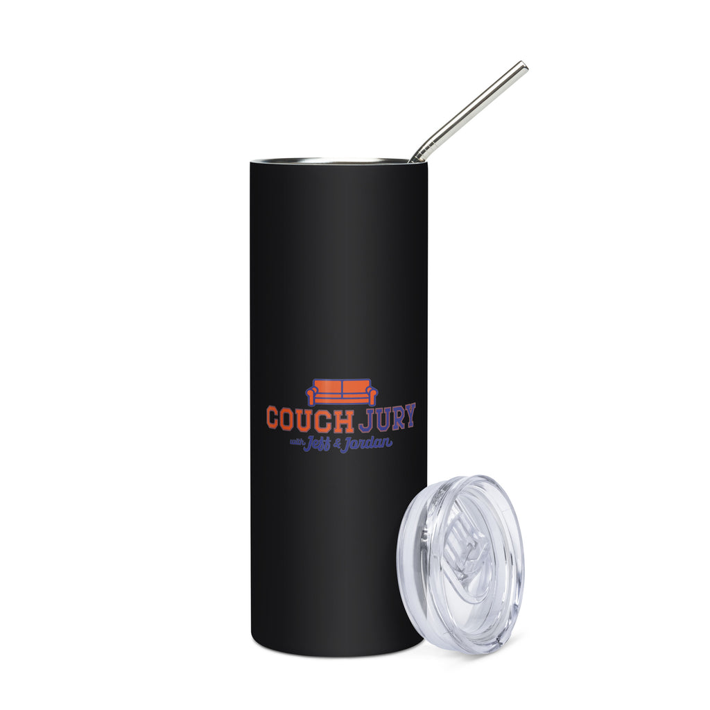 Couch Jury Stainless Steel Tumbler official Jeff and Jordan merch