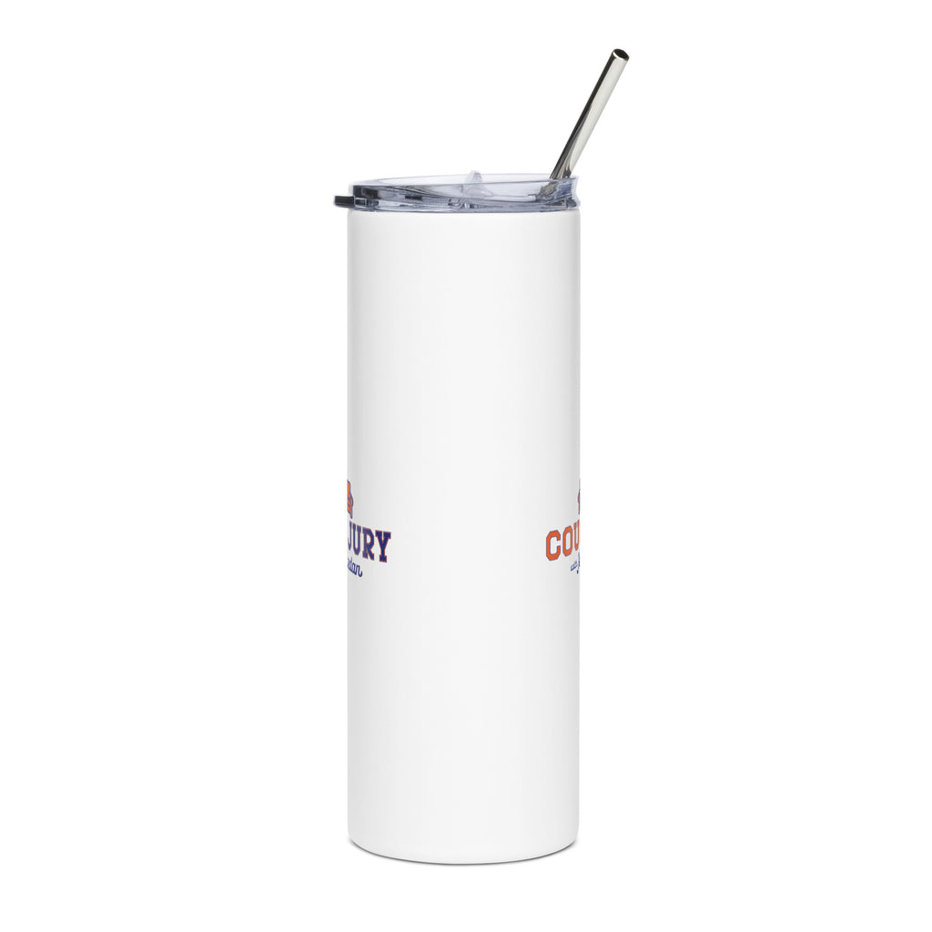 Couch Jury Stainless Steel Tumbler official Jeff and Jordan merch