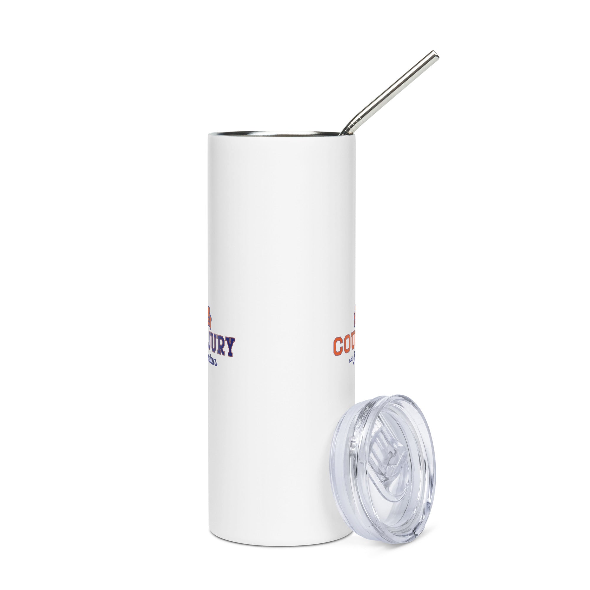 Couch Jury Stainless Steel Tumbler official Jeff and Jordan merch